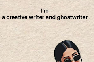 be your fiction ghostwriter