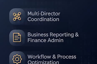 provide executive operations and business support for your company