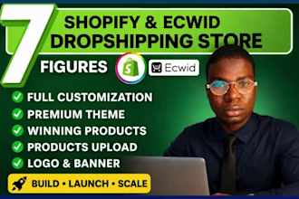 build a shopify dropshipping store with autods, zendrop, cj dropshipping and dse