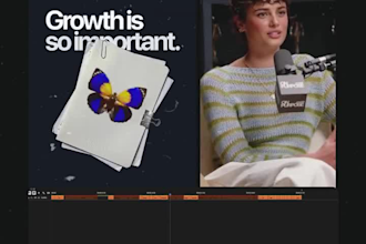 edit talking head short reels, short from motion tiktok ads, vsl video editing
