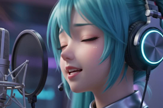 make a vocaloid cover for you