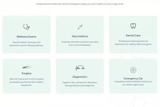 create a professional clinic website with booking system vet dentist dietitian