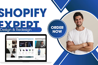 customize shopify theme design, sections, layout and store features