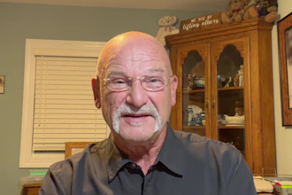 american senior man spokesperson selfie ugc  testimonial video spokesperson