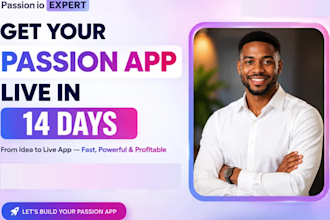 build passion io mobile app online course website passion adalo kajabi web app