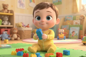 create 3d cocomelon style kids animation for your youtube channel