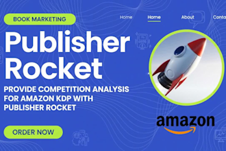 do competition analysis for amazon KDP with publisher rocket