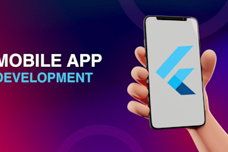 be your ios and android app developer using flutter