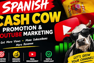 create automated spanish cash cow videos for your faceless youtube channel