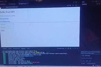 build a secure fast API jwt authentication API with docker