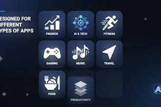 design professional app icon for ios or android app