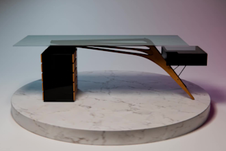 design furniture and make 3d mockups