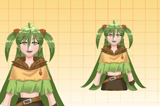 draw for you vtuber model rigging