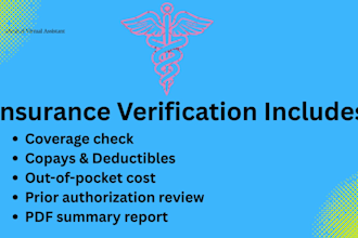 medical virtual assistant for insurance and patient intake
