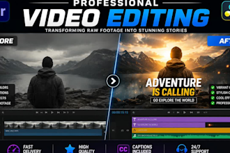 edit youtube videos, reels and tiktok with captions
