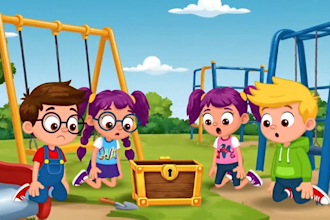 create cartoon 2d animation video for you