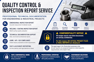 prepare professional qc inspection reports from your data