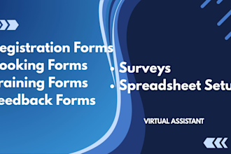 create professional business forms and spreadsheets