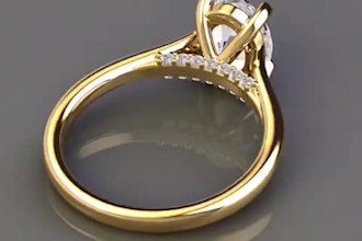create custom signet ring cad with engraving in casting, 3d printing and jewelry
