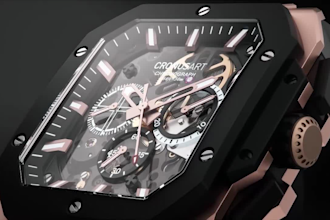 create 3d watch animation, 3d wristwatch animation, cgi watch product video ads