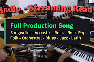 make your song or demo a pro music