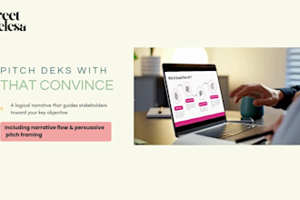 create your business presentation or pitch deck
