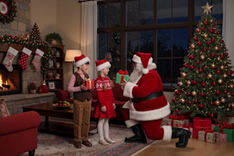 produce stunning ai christmas video animation greeting or intro kids ai video