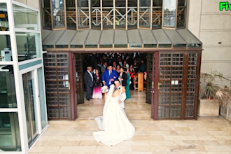 create a cinematic wedding highlight video for you