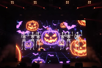 create halloween horror animations, spooky ghost effects and vj loops
