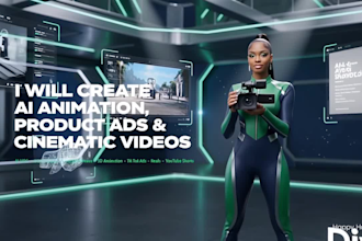 create cinematic ai videography ai commercials product videos ai commercials