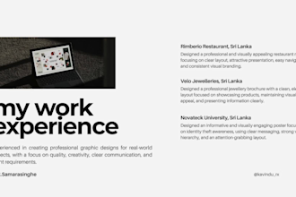 design professional catalogs, sell sheets and brochures