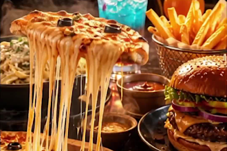 create a cinematic cafe promo video commercial