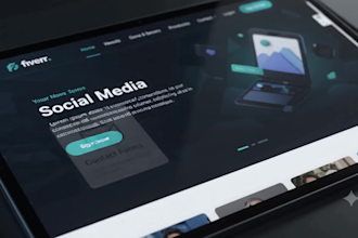 create a responsive modern website