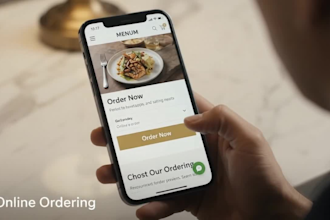 wix restaurant website redesign modern layout menu update service delivery order