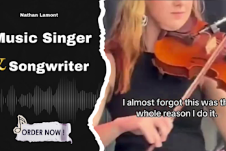 sing country pop song love song metal rock americana indie rap song pop vocalist