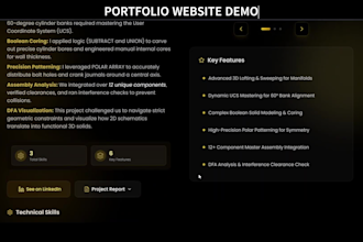 create a professional portfolio website for you