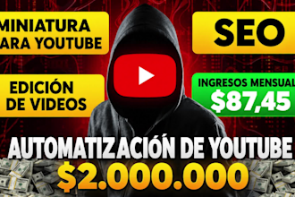 configurar canal de automatización de yt creador de videos de vaca de efectivo