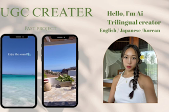 create authentic ugc videos for your brand or product