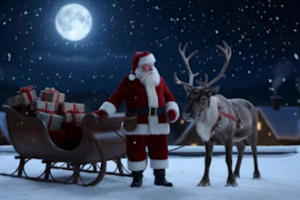 create a fun kid christmas song, christmas jingle, or new year song