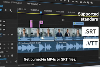 translate and create english or spanish subtitles for your video