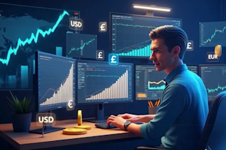 create and edit forex and crypto trading, elearning video course do PPT slides