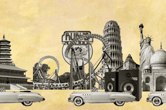 create attractive vox style animation paper collage video