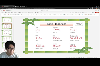 teach you japanese through minecraft conversation