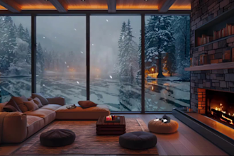 cozy rain ai videos for sleep study relaxation and ambience