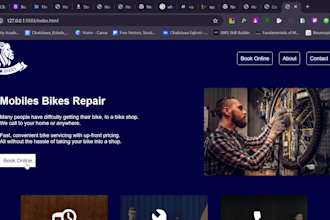 convert your figma hero section into responsive HTML CSS