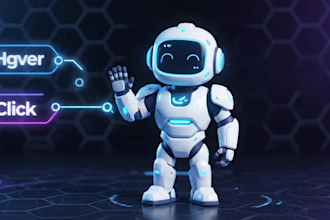 create interactive 2d rive character for website and app