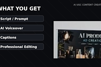create ai ugc product videos ads for your products