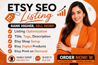 optimize etsy listings with SEO to increase visibility and sales