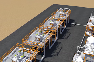 create chemical plant 3d animation and industrial plant walkthrough