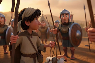 do pixar style bible story 3d bible story animation veo 3 runway sora